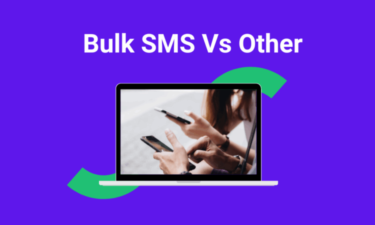 image of laptop where the person is reciving the message by using the bulk sms service of bulksmsnepal