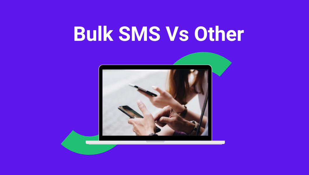 image of laptop where the person is reciving the message by using the bulk sms service of bulksmsnepal