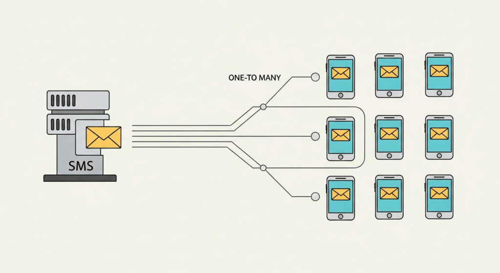 Bulk SMS flow