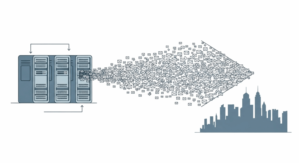 Enterprise SMS flow