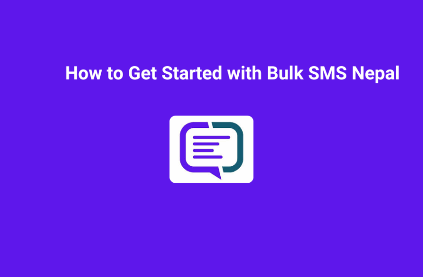 how to get started with bulk sms nepal